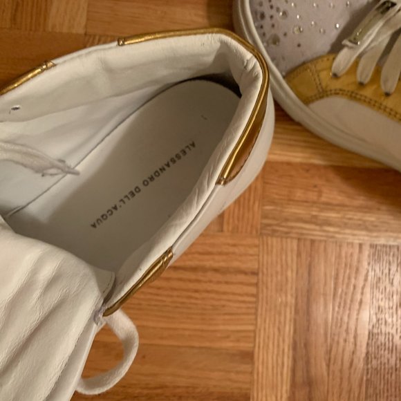 Alessandro Dell'acqua Women's White High-top - Picture 5 of 8